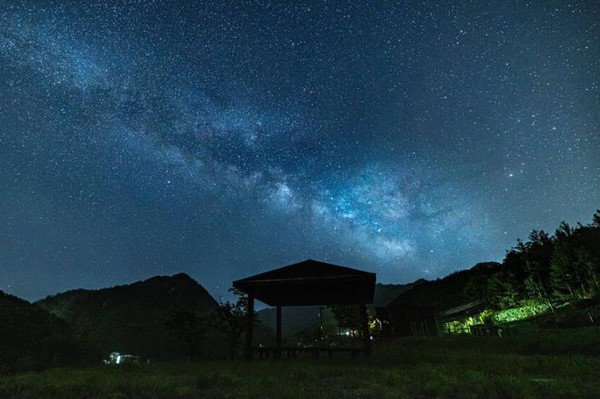 경북 영양 ‘밤하늘‧반딧불이 공원의 밤하늘 /사진제공=환경부