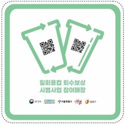 일회용컵 회수보상 시범사업 /자료=환경부