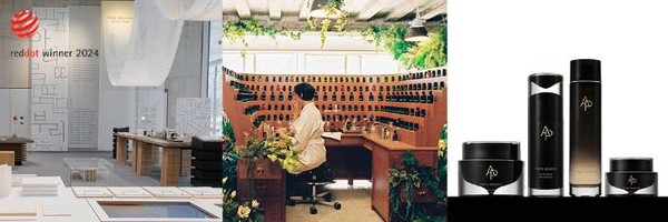 좌측부터 '아리따 글꼴 전시', '북촌 조향사의 집’, ‘에이피 뷰티의 프라임 리저브 라인’ /자료제공=아모레퍼시픽