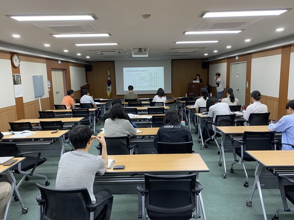 7월2일 국립산림과학원에서 개최된 동북아 3국 사막화 방지 전문가 세미나 /사진제공=국립산림과학원