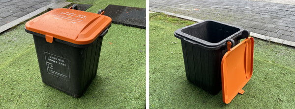 음식물 종량제봉투 보관 용기  /사진제공=시흥시