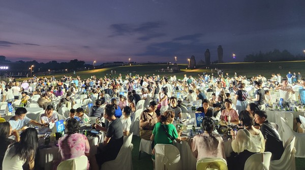 포상관광단체 치맥파티 /사진제공=경기관광공사