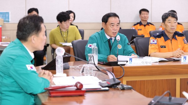 이재식 의장, 통합방위협의회 참석 /사진제공=수원시의회