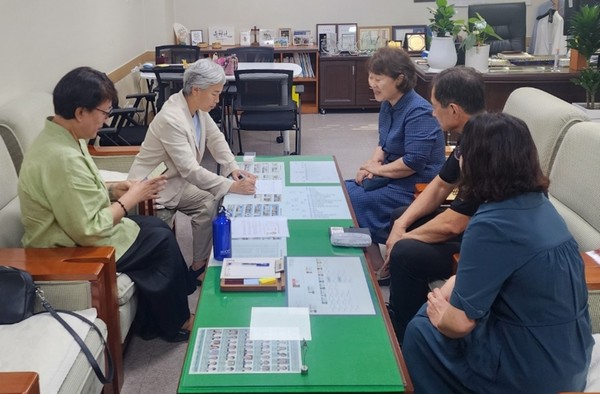 윤경선 의원, ‘입주자 대표단’ 간담회 /사진제공=수원시의회