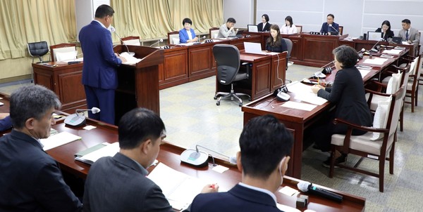 도시환경위, 주요업무 추진실적 보고 /사진제공=수원시의회