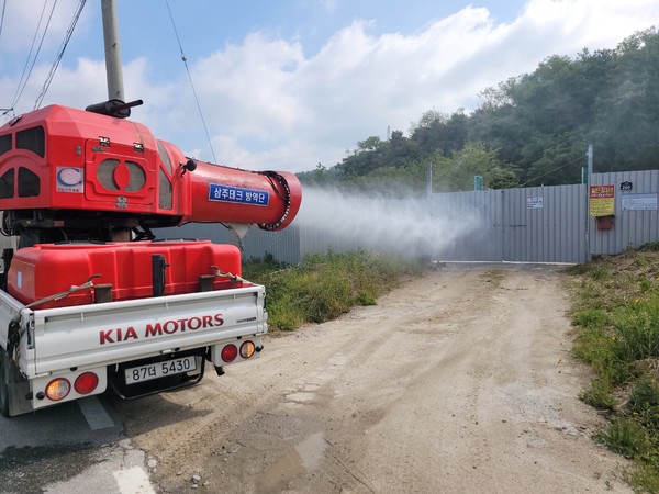 여주시 추석 명절 아프리카돼지열병 특별방역 추진 /사진제공=여주시