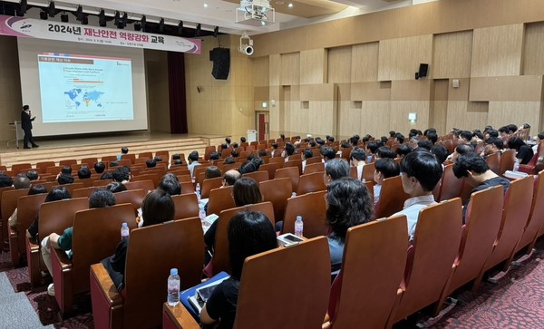 안산시의 공직자 대상 재난 안전 역량 강화 교육 모습 /사진제공=안산시