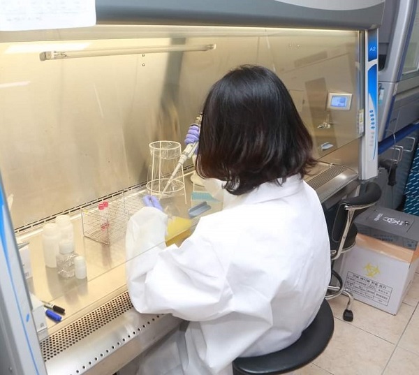 경상북도 보건환경연구원 진단검사  / 사진제공=경상북도