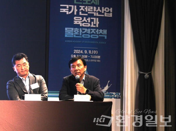 최동진 국토환경연구원 대표는 “평상시 산업단지 물부족과 비상시 물부족에 대한 대책이 필요하다”고 말했다. /사진=박선영 기자