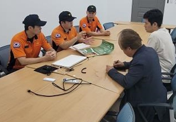 이주노동 사업장 화재안전수칙 안내 /사진제공=수원남부소방서