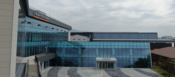 10월 개관 예정인 포천시 비즈니스센터 /사진제공=경기도