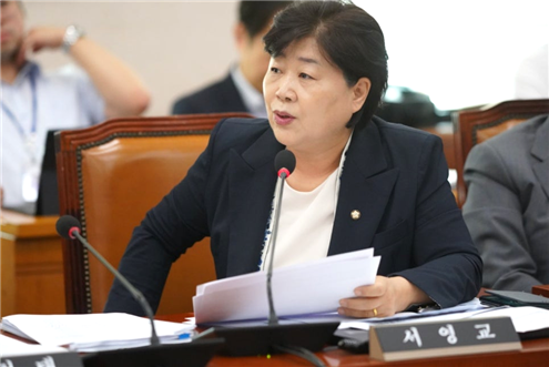 서영교 의원은 “국민 안전을 위해 사명감으로 일하는 무도실무관들이 최악의 환경에서 근무하고 있다”고 지적했다.