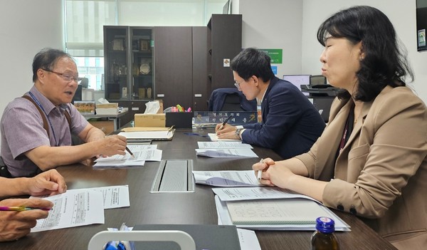 박재용 의원, 특수교육과 직원들과 정담회 /사진제공=경기도의회