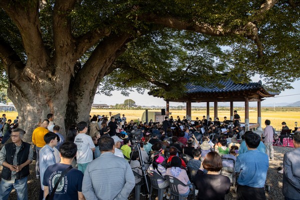 영암군, 들녘음악회 /사진제공=영암군