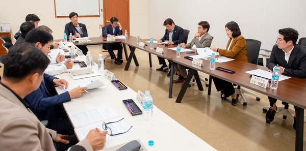 ‘교통안전에 관한 조례 제정 간담회’ /사진제공=용인시의회