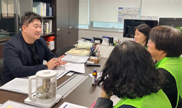 장한별 의원, ‘과학실무사 처우개선’ 정담회 /사진제공=경기도의회