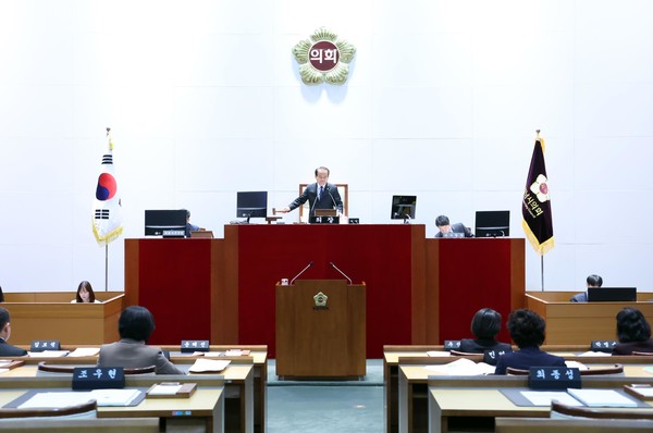 제297회 임시회 폐회 /사진제공=성남시의회