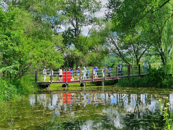 한국환경보전원 생태 체험·탐방 교육 모습 /사진제공=한국환경보전원