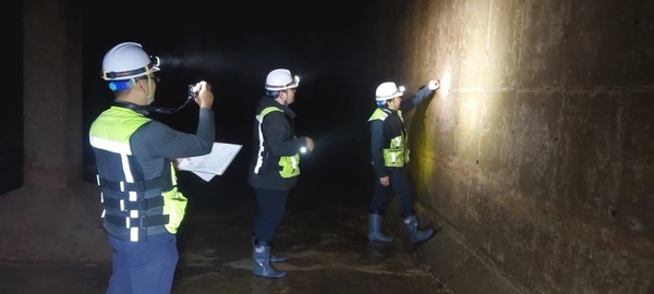 구리시가 강북 배수지 대상으로 정밀안전진단 용역을 실시했다고 밝혔다. /사진제공=구리시청