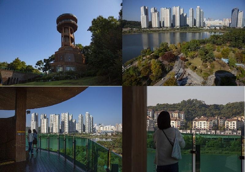 ‘광교 프라이부르크전망대’  /사진제공=경기관광공사