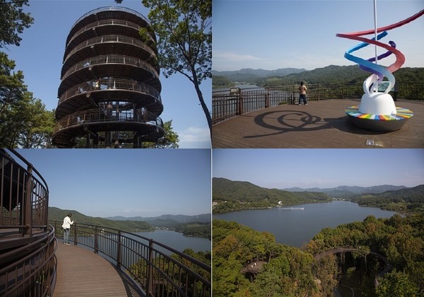 ‘안성 금광호수하늘전망대’ /사진제공=경기관광공사
