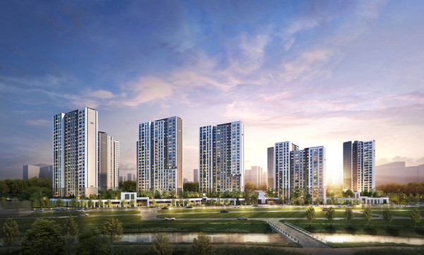 e편한세상 내포 퍼스트드림 투시도 /자료제공=DL이앤씨