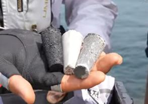 특허출원 중인 자연친화적 갯바위 복원재