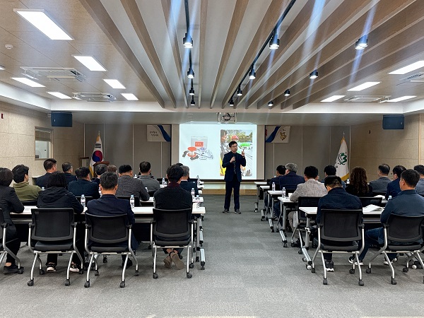 하반기 관리감독자 산업안전보건교육  /사진제공=성주군