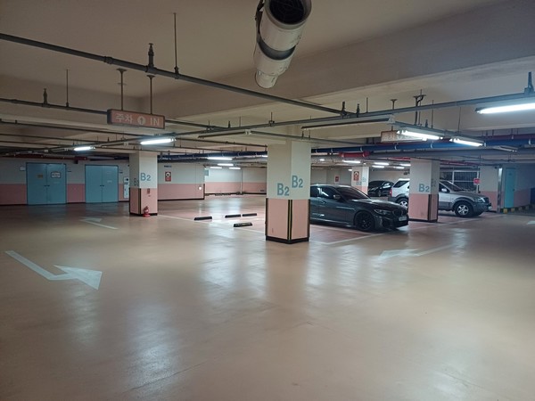 광명도시공사, 광북공영주차장 물청소 실시 /사진제공=광명도시공사