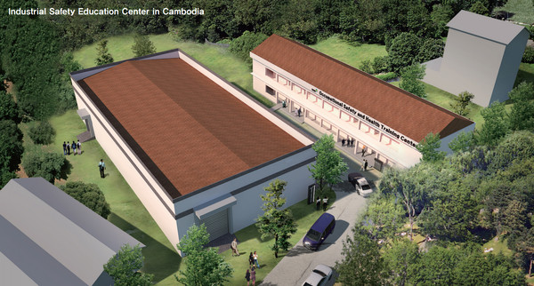 캄보디아 프놈펜 안전보건교육센터 개소 /자료제공=고용노동부