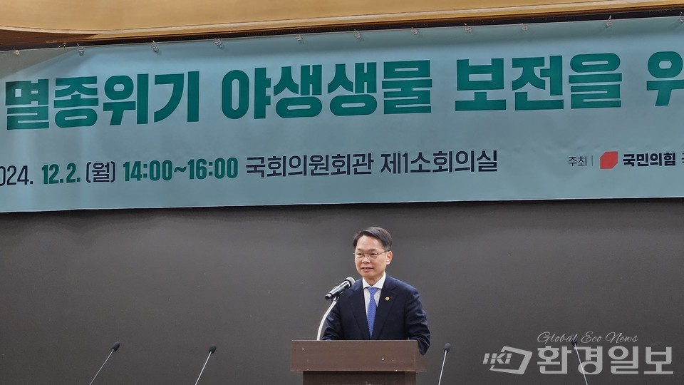 인사말을 전하는 이병화 환경부 차관 /사진=환경일보DB