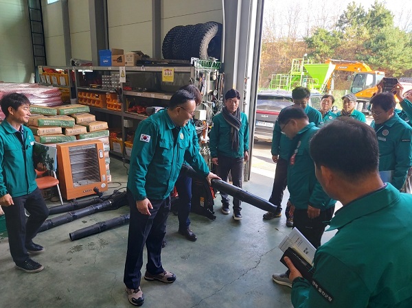 재난관리자원  합동 점검활동 /사진제공=경상북도