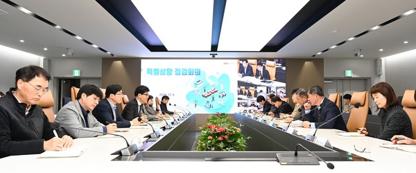 한국공항공사 공항운항 정상화 지속 관련 특별점검회의 /사진제공=한국공항공사