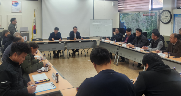 화성시, 4개권역 16개사 상수도 대행업체와 간담회 실시  /사진제공=화성시