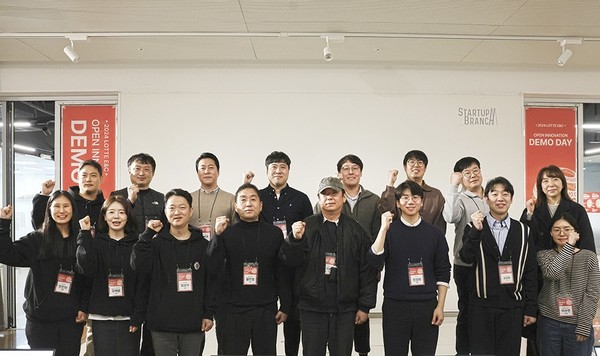 롯데건설 오픈이노베이션 데모데이 /사진제공=롯데건설