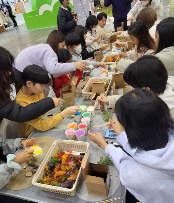 늘봄학교 맞춤형 농업·농촌 프로그램 홍보관 운영 모습 /사진제공=농촌진흥청
