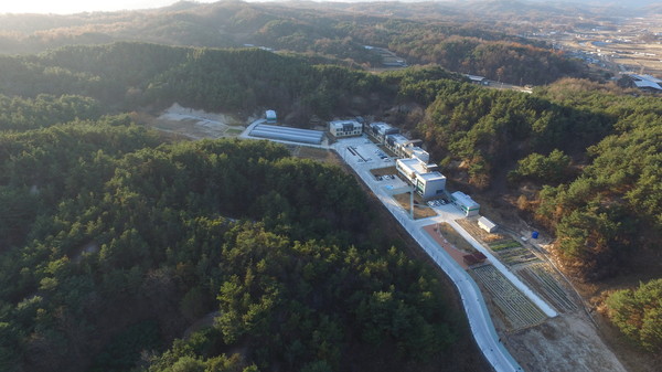 영주시 체류형농업창업지원센터인 소백산귀농드림타운 전경 /사진제공=영주시