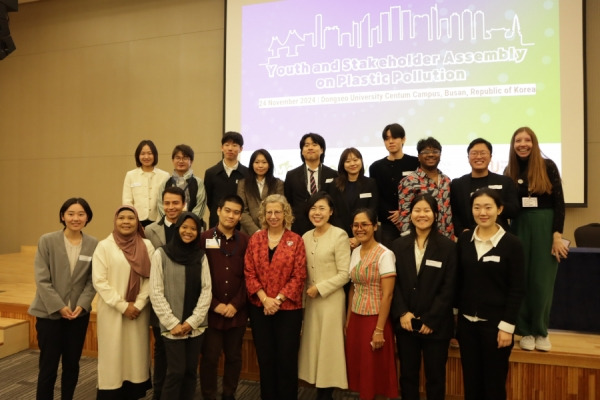 청년대표단과 각계 이해관계자들이 참여한 INC-5 사전 행사 /사진=남궁성 객원기자