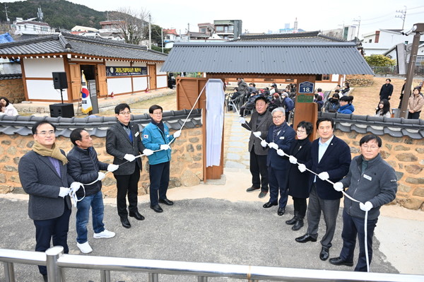 12월20일 기장읍 동부리 일원에서 열린 기장근대역사관 개관식 /사진제공=기장군 