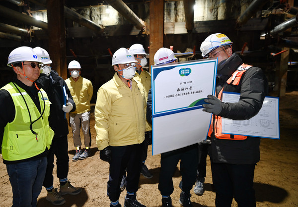 오후석 부지사, 동절기 대형 철도건설공사장 안전관리 실태 점검 /사진제공=경기도