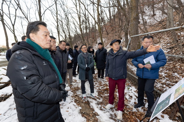 이재준 수원시장이 새빛현장시장실 개최 /사진제공=수원시