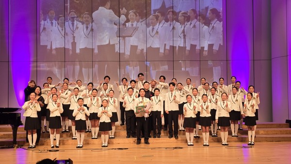 양산시청소년합창단은 12월22일 제5회 정기연주회를 가졌다. /사진제공=양산시 