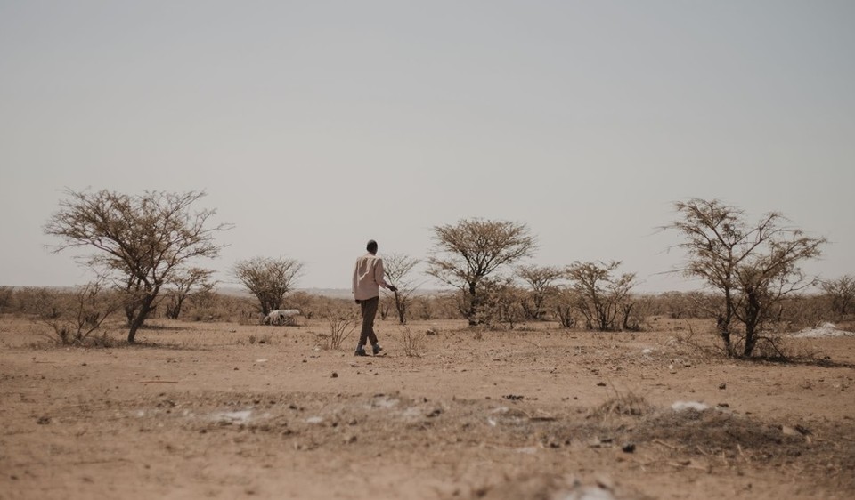 에티오피아 소말리 지역에서 실향민이 된 60세 목축업자 압디 후센은 “가뭄으로 인해 8명의 자녀와 60마리의 낙타, 80마리의 소를 데리고 5주 이상 걸어 이 지역에 도착했다”고 말했다. /자료제공=국제구조위원회