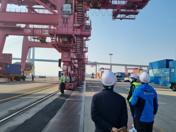 항만안전점검 /사진제공=해양수산부