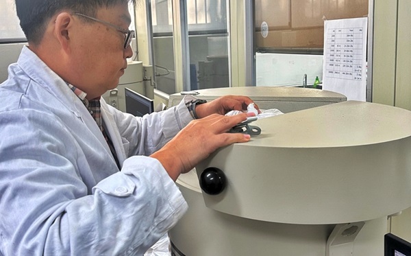 경주 수산물 정수장 식수 방사능 검사 /사진제공=경주시