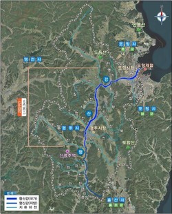 형산강 위치도 /자료제공=환경부