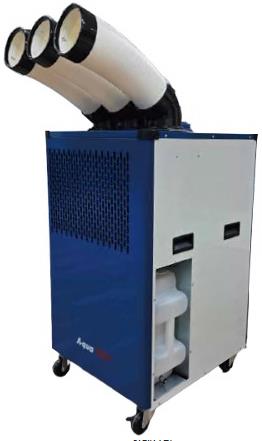 3구형 이동식 에어컨 /사진제공=고용노동부