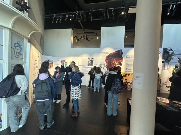 ‘웹툰 시대’ 전시장 전경 /사진제공=한국만화진흥원