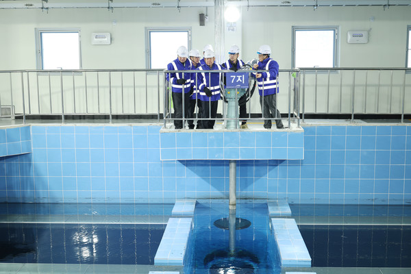 천안 정수장 현장 점검 /사진제공= 한국수자원공사