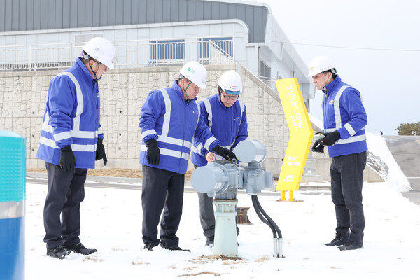 천안 정수장 현장 점검 /사진제공= 한국수자원공사